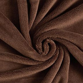 Gezellige fleece – donkerbruin, 