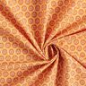 Katoen cretonne Tegel ornamenten – oranje,  thumbnail number 3