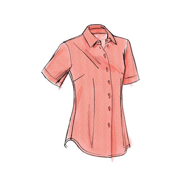 Blouse, Vogue 8772 | 32 - 48,  image number 8