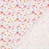 GOTS Katoenjersey kleurrijke bloemen Digitaal printen | Poppy Fabrics – wit/perzik,  thumbnail number 4