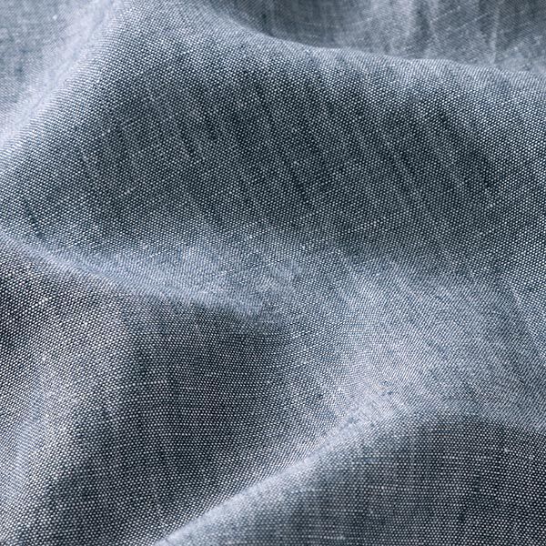 Half linnen melange – jeansblauw,  image number 3