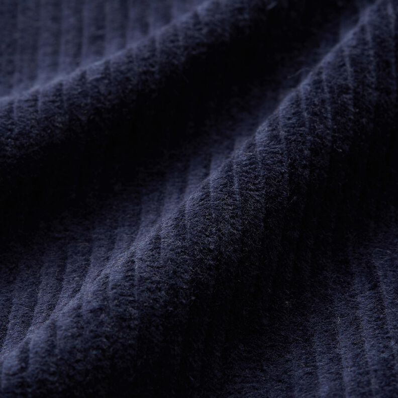 Brede rib stretch – marineblauw, image number 2