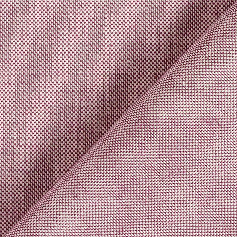 Decostof half panama Chambray gerecycled – bessen, image number 3