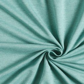 French Terry fijn melange – groen/grijs, 