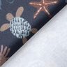 Katoenjersey schattige zeedieren Digitaal printen | Poppy Fabrics – nachtblauw,  thumbnail number 4