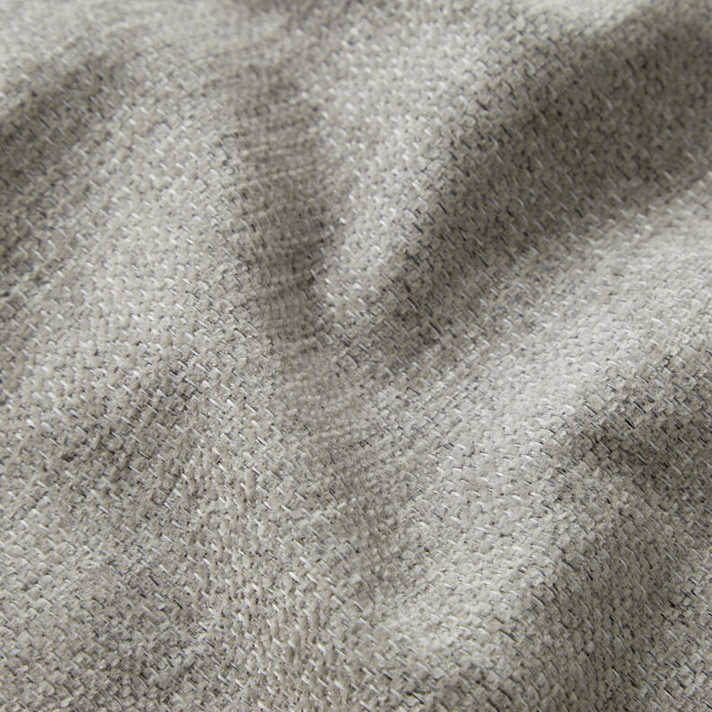 Bekledingsstof Chenille Mix – lichtgrijs/zilvergrijs, image number 2