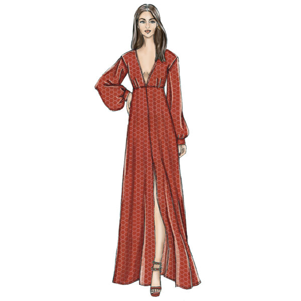 Jurk, Very Easy Vogue 9311 | 32 - 48, image number 4