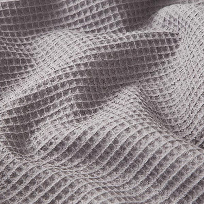 Wafelpiqué – grijs,  image number 3