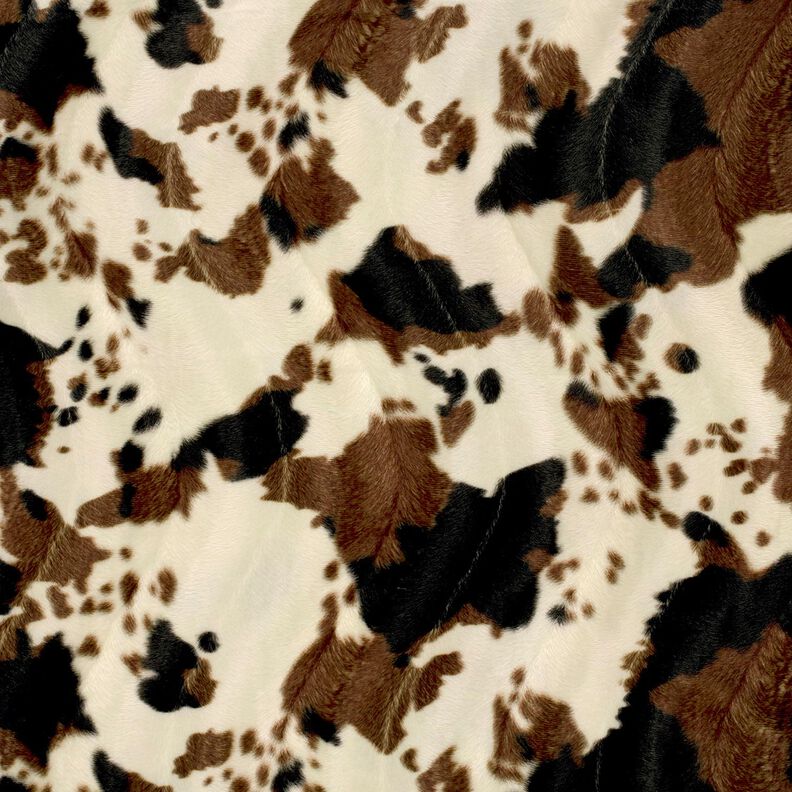 Kunstvacht koe – bruin/wit,  image number 1