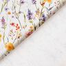 Decostof Katoenkeper Wilde bloemen – ivoor/lila,  thumbnail number 4