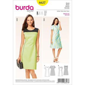 Jurk, Burda 6627, 