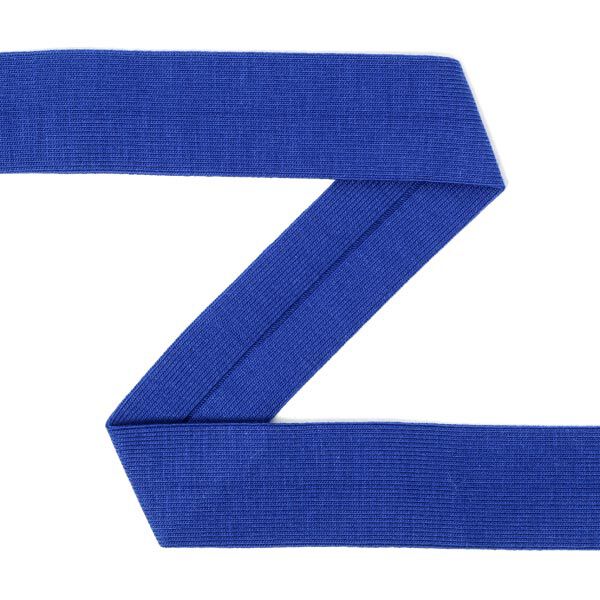 Jerseyband, gevouwen - koningsblauw,  image number 1