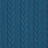Jerseyjacquard cloqué kabelsteekpatroon – petroleum,  thumbnail number 1