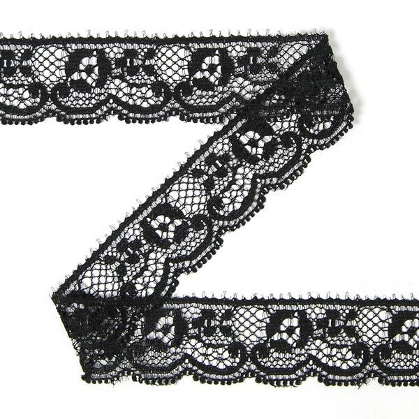 Kanten band  – zwart,  image number 1