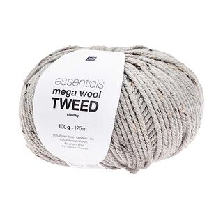 Essentials Mega Wool Tweed Chunky| Rico Design – grijs, 