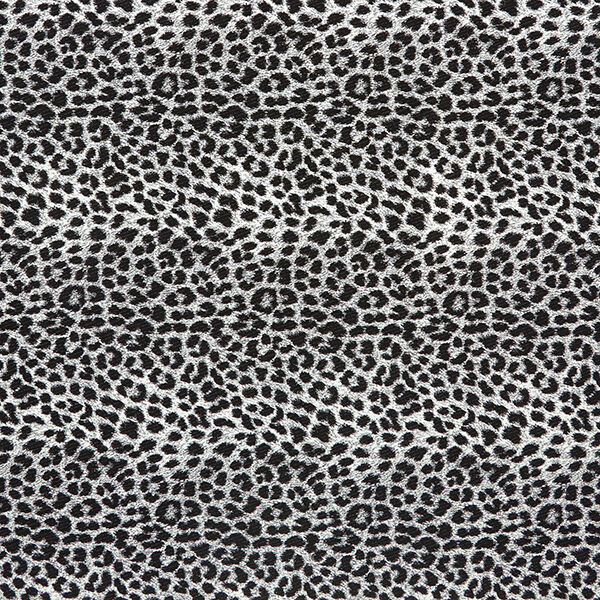 Strechjaquard luipaardpatroon – grijs/zwart,  image number 1