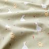 GOTS Katoenpopeline schattige ganzen en kuikens | Poppy Fabrics – greige,  thumbnail number 2