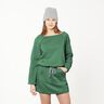 Sweatshirt geruwd – donkergroen,  thumbnail number 7