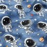 Sweatshirt geruwd coole astronauten Digitaal printen – blauwgrijs,  thumbnail number 2