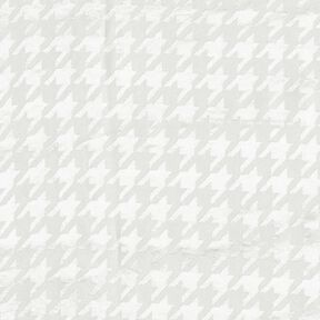 Jacquard Pepita-stof – wit, 