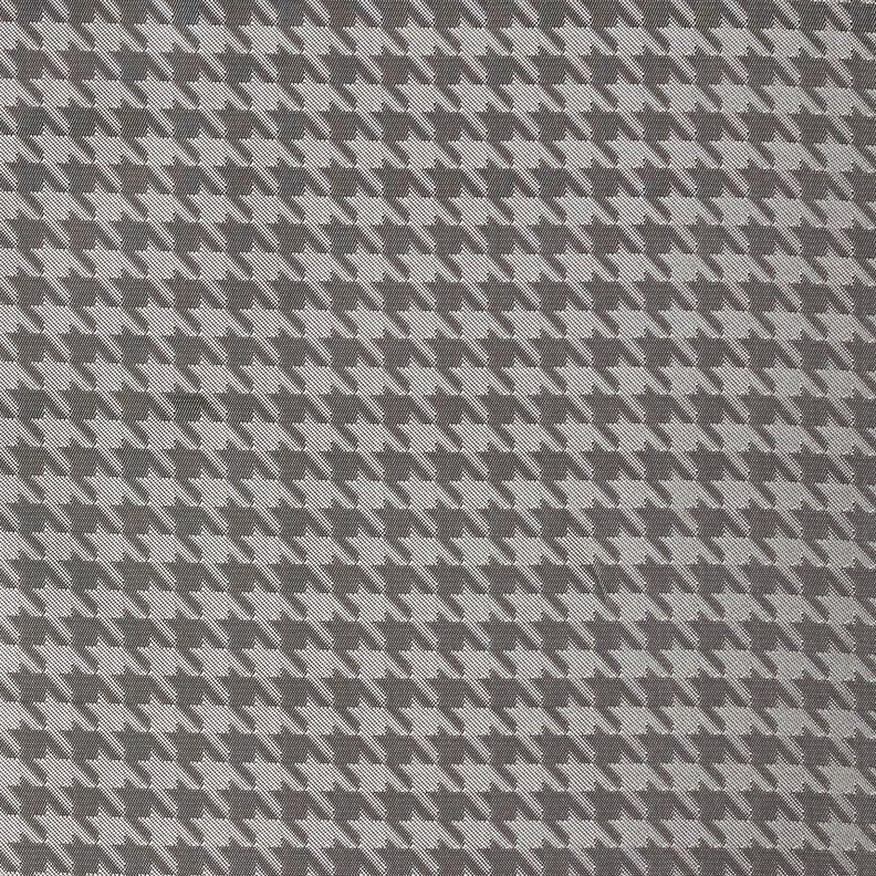 Voeringstof Jacquard Pied-de-poule – lichtgrijs/donkergrijs,  image number 1