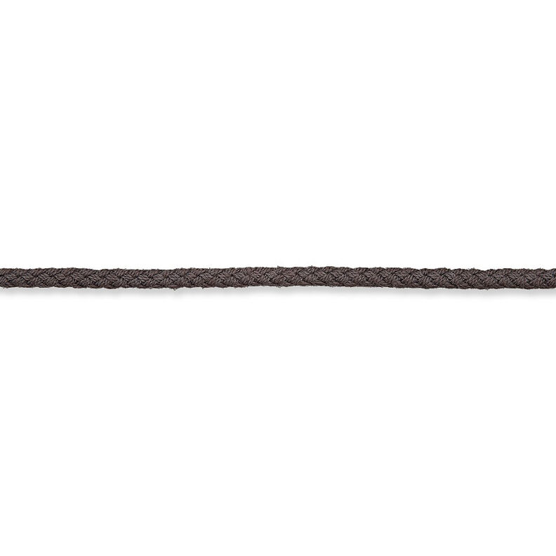 Katoenen koord [Ø 3 mm] – donkergrijs,  image number 2