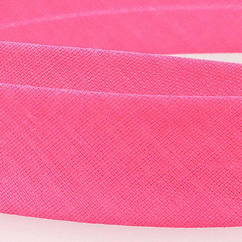 Biasband Polycotton [20 mm] – neon pink,  image number 2