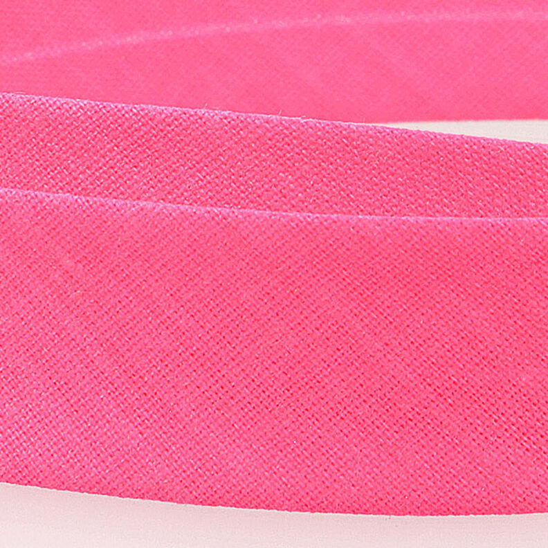 Biasband Polycotton [20 mm] – neon pink,  image number 2