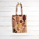 Decostof jacquard retro vormen gerecycled – currygeel/natuur,  thumbnail number 8
