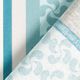 Katoen cretonne retro strepen – licht turkoois,  thumbnail number 4