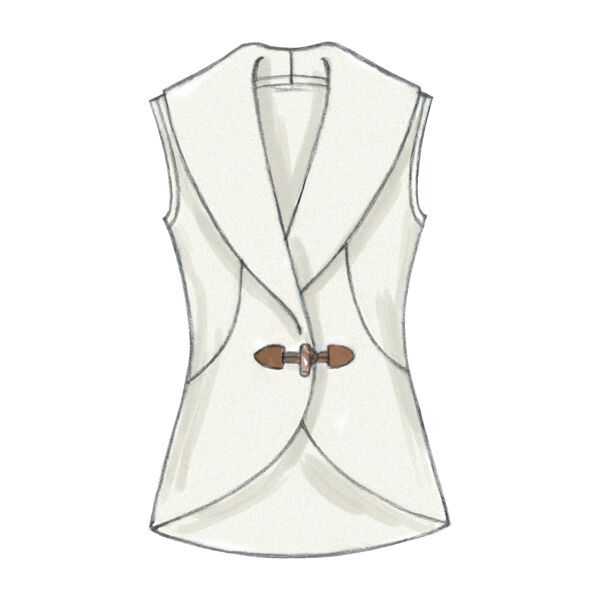 Cardigan, McCalls 7254 | 32 - 40, image number 8