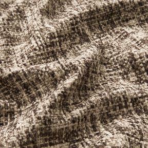 Bekledingsstof reliëf velours – donkerbruin, 