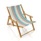 Outdoor Ligstoel stof Lengtestrepen, 44 cm,  thumbnail number 4