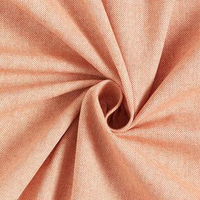 Decostof half panama Chambray gerecycled – terracotta/natuur, 