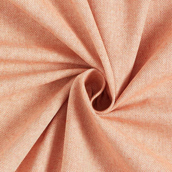 Decostof half panama Chambray gerecycled – terracotta/natuur,  image number 1