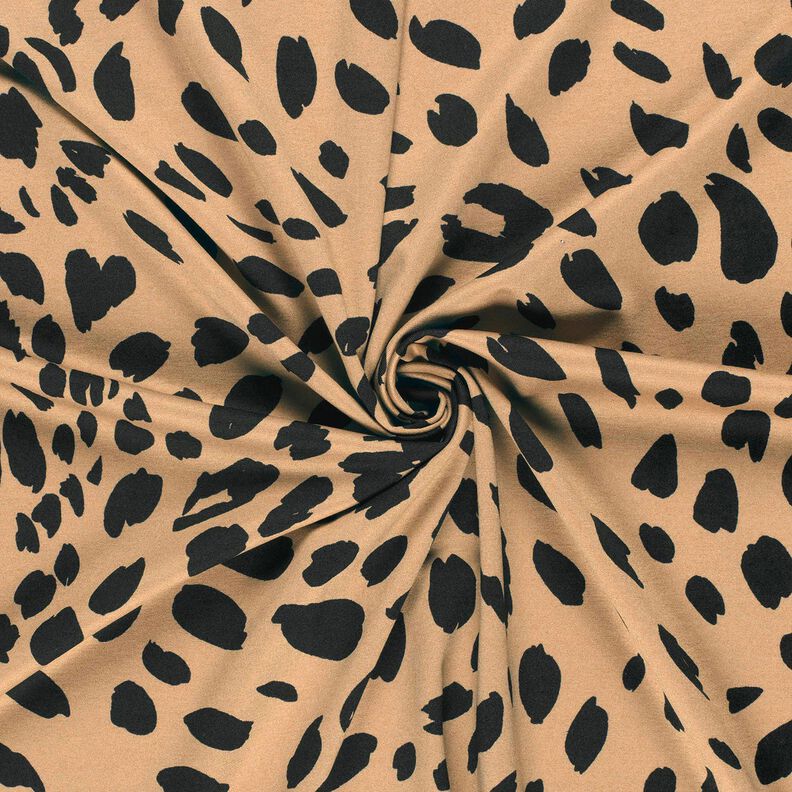 Romaniet jersey Luipaardprint – mocca/zwart, image number 3