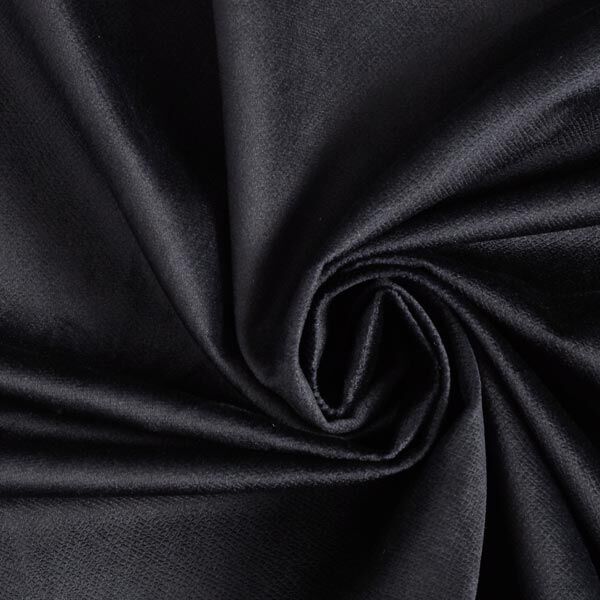 Bekledingsstof Fluweel Huisdiervriendelijk – zwart,  image number 1