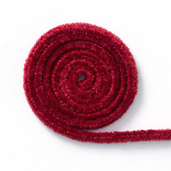 Chenille koord – bordeauxrood, image number 1