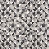 Decostof Half panama ruitenpatroon retro – grijs/zwart,  thumbnail number 1