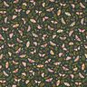 Decostof Half panama Vlinders – donkergroen/kaki,  thumbnail number 1