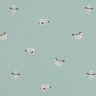 Katoenjersey Luiaards – licht mint,  thumbnail number 1