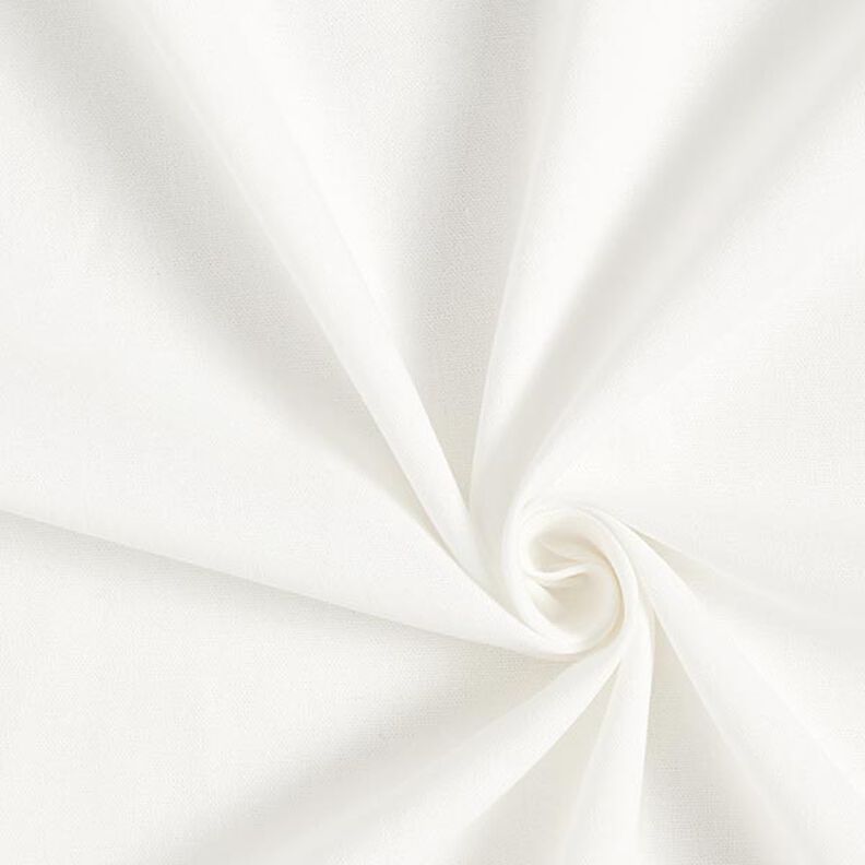 Viscose-linnen-mix Effen – ecru,  image number 1