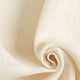 Decostof Jute Effen 150 cm – ivoor,  thumbnail number 1