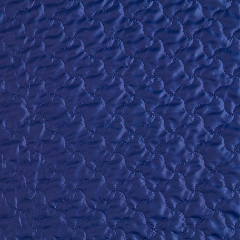 Quiltstof abstracte diamanten – marineblauw,  image number 1