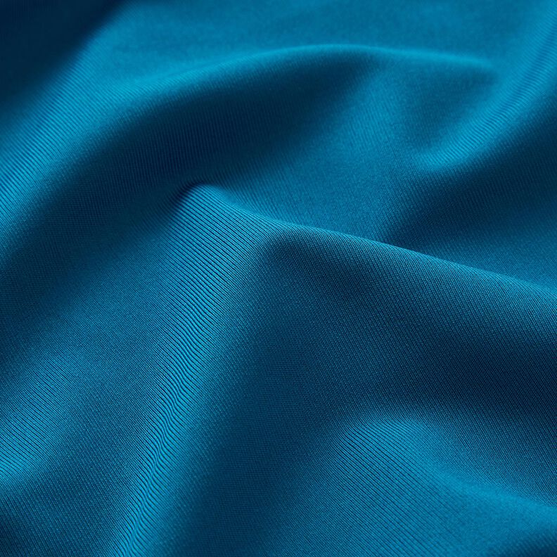 Sportieve en functionele effen jersey – oceaanblauw,  image number 3