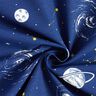 Decostof Canvas Glow in the Dark Planetarium – marineblauw,  thumbnail number 3