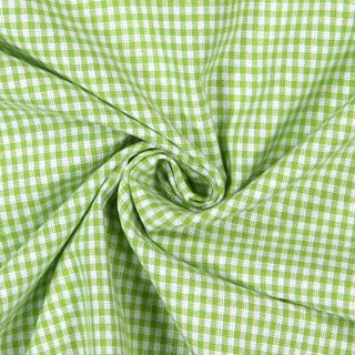 Katoenen stof Vichy - 0,2 cm – appelgroen, 