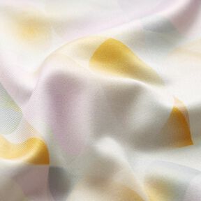 Sportjersey aquarelvormen – zonnegeel/pastelviolet, 