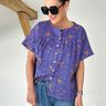 FRAU SUZY - losse blouse met korte mouwen en ruches, Studio Schnittreif | XS - XXL,  thumbnail number 2