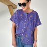 FRAU SUZY - losse blouse met korte mouwen en ruches, Studio Schnittreif  | XS -  XXL,  thumbnail number 2